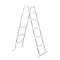Azuro Deluxe Edelstahl Leiter für Pools bis 1,20 m - 3 Stufen