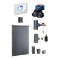 OKU Solarabsorber Komplettset Premium 21 m&sup2; | inkl. Motorkugelhahn und Differenztemperaturregler Suncontrol