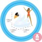 Intex Schwimmschwan Luftmatratze Kinder, bis 40 kg