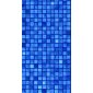 Stahlwandpool Rund Ibiza Ø 400 x 150 cm Blau Mosaik
