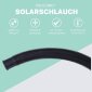 6 Meter Solarschlauch schwarz &Oslash; 32 oder 38 mm