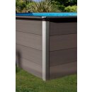 COMPOSITE Pool Oval 664 x 386 x 124 cm - inklusive...