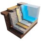 Keramik Pool Corsica  | 7,40 x 3,70 x 1,50 m 3D-Farbpalette