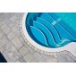 Keramik Pool Halo 8  | 8,00 x 3,70 x 1,50 m Standard-Farbpalette