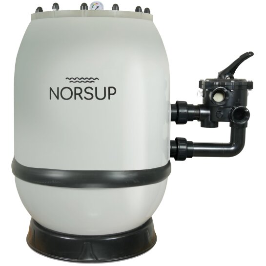 Filterbehälter Supra Norsup - inkl 6-Wege-Ventil - in...