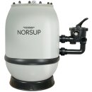 Filterbehälter Supra Norsup - inkl 6-Wege-Ventil -...