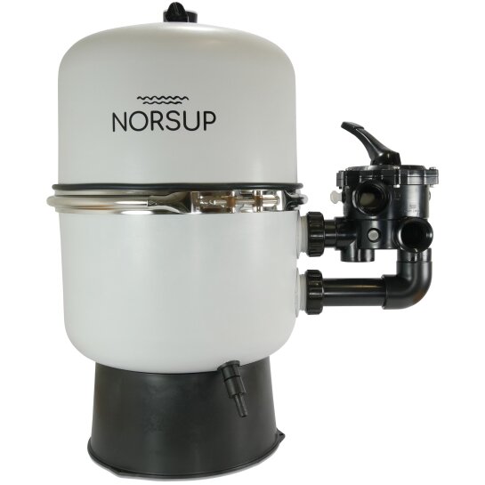 Filterbehälter Duplex Norsup - inkl 6-Wege-Ventil - in...