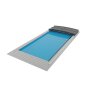 Pool&uuml;berdachung PRESTIGE - f&uuml;r alle Poolgr&ouml;&szlig;en - UV-Klarglas - Aluminium Struktur