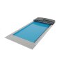 Pool&uuml;berdachung COMFORT - f&uuml;r alle Poolgr&ouml;&szlig;en - UV-Klarglas - Aluminium Struktur
